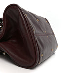 Grained Buffalo Paddington Grenat
