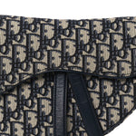Oblique Saddle Bag Blue