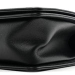 Caviar Quilted Medium Boy Flap Black