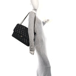 Caviar Quilted XXL Travel Flap Bag Black