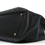 Caviar Quilted XL Grand Shopping Tote GST Black