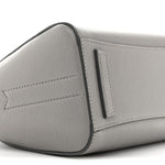 Sugar Goatskin Mini Antigona Pearl Grey