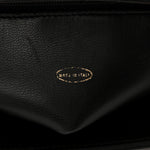 Lambskin CC Flap Shopping Tote Black