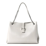 Calfskin Large Mia Tote Grey