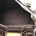 Calfskin Medium Paddington Satchel Chocolate