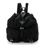 Tessuto Nylon Vela Medium Backpack Black
