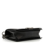 Caviar Quilted Medium Boy Flap Black