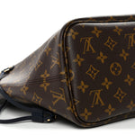 Monogram Calfskin Neo Neverfull Inside Out MM Navy