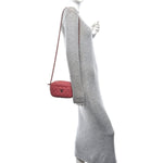 Lambskin Quilted Small Timeless Camera Case Pink
