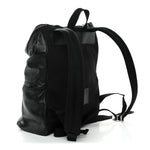 Canvas Calfskin Sid Backpack Black