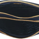 Tessuto Nylon Saffiano Mini Camera Crossbody Royal
