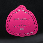 LV x YK Empreinte Monogram Giant Pochette Metis Black Fuchsia