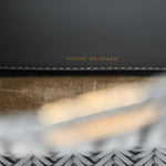 Vitello King Shiny Nappa Intreccio Petite Peekaboo I SEE U Satchel Tempesta