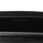 Caviar Quilted Crystal Star Wallet On Chain Black