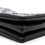 Lambskin Embossed Monogram Coussin BB Black