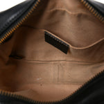 Calfskin Matelasse Mini GG Marmont Chain Shoulder Bag Black