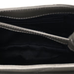 Calfskin Y Quilted Monogram Toy Loulou Crossbody Bag Grey Kaki