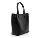 Calfskin Vlogo Medium Locker Tote Black