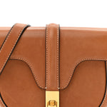 Natural Calfskin Besace Small 16 Tan