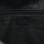 Imprime Monogram Medium Double Buckle Flap Messenger Bag Black