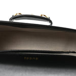 Azalea Calfskin Web Mini Horsebit 1955 Shoulder Bag Black