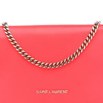 Grain de Poudre Classic Letters Chain Wallet Fuchsia