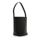 Grained Calfskin Small N/S Park Tote Black