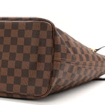 Damier Ebene Neo Neverfull MM Rose Ballerine