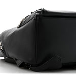 Grained Calfskin Rockstud Backpack Black