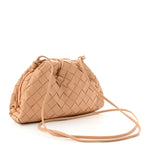 Nappa Intrecciato The Mini Pouch Almond