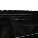 Patent Bow Flap Wallet Green Black
