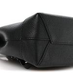 Calfskin Lockme Mini Backpack Black