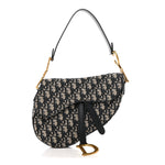 Oblique Saddle Bag Blue