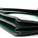 Pebbled Calfskin Small Dionysus Shoulder Bag Emerald