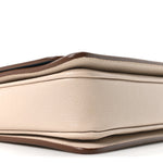 Goatskin Small D-Ring Bag Beige