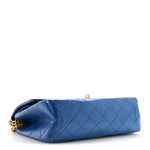 Metallic Calfskin Quilted 2.55 Reissue 225 Flap Blue