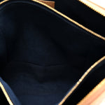 Lambskin Embossed Monogram Coussin PM Camel