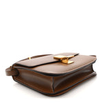 Box Calfskin Medium Classic Box Flap Bag Camel