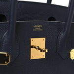 Togo Birkin 30 Bleu Nuit