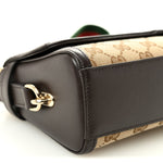 GG Monogram Medium Luce Shoulder Bag Beige Ebony