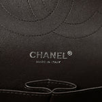 Caviar Quilted Jumbo Double Flap Dark Brown