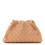 Nappa Intrecciato The Mini Pouch Almond