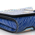Epi Azteque Twist Chain Wallet Denim Light
