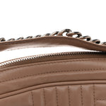 Soft Calfskin Diagramme Camera Bag Cipria