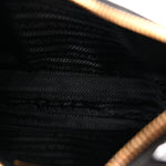 Patent Naplak Re-Edition 2005 Shoulder Bag With Charm Black