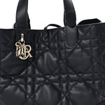 Calfskin Macrocannage Large Toujours Black