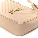 Calfskin Matelasse Monogram Lou Camera Bag Nude Powder