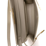 Smooth Calfskin Manhattan Shoulder Bag Crema Soft