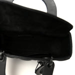 Ultra Matte Calfskin Cannage Small My ABCDior Lady Dior Black