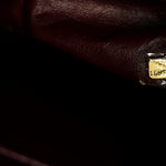Lambskin Quilted Jumbo Double Flap Black